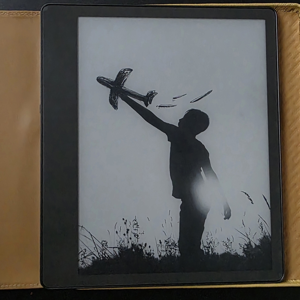 Kindle Scribe 32GB 1st Gen Excellent Condition w leather case and premium pen